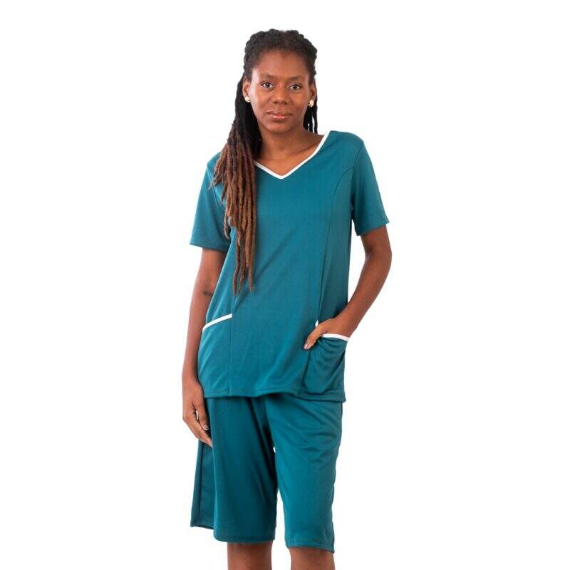 Conjunto de blusa e bermuda Uniforme - Image 3